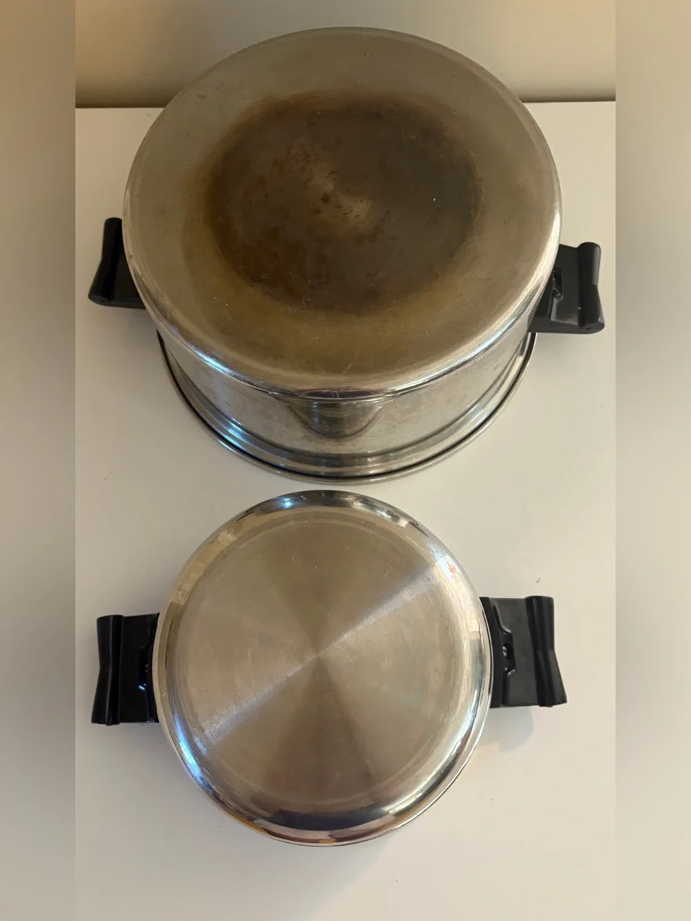 10PC Vintage Saladmaster Stainless Steel Cookware Set T-304S